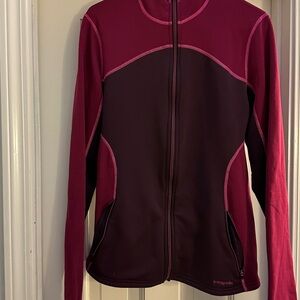 Patagonia Women's Two-Tone Fushia and Dark Purple Jacket